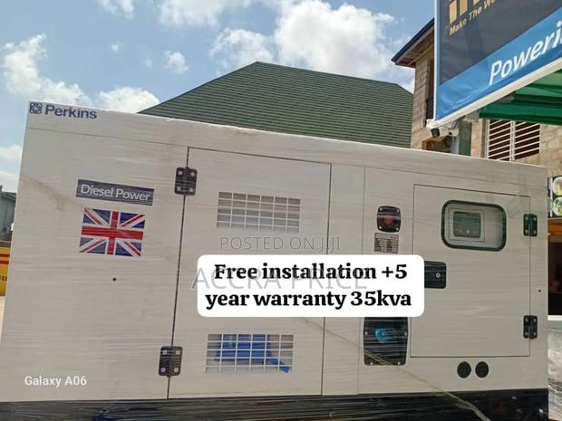 Fuel Fusion Perkins 35kva Diesel Generator 35kw Easy Start · Photo 1