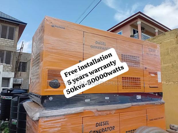 Supercharged 50kva Silent Diesel Generator · Photo 1