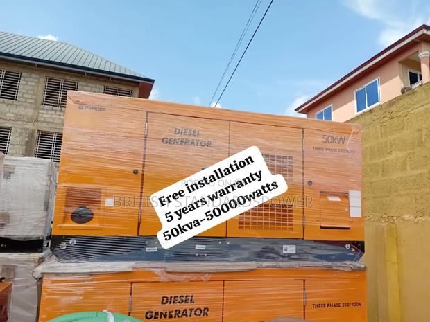 Turbocharged 50kva Silent Diesel Generator · Photo 1