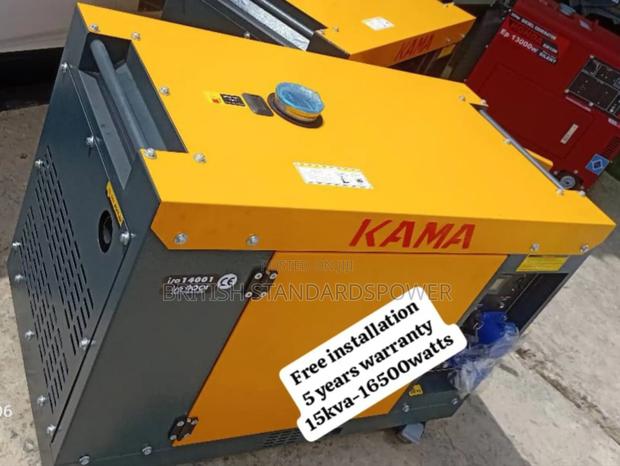 100% Copper Winding Alternator 15kva Diesel Generator · Photo 1