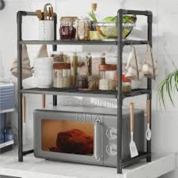 Double Microwave Stand