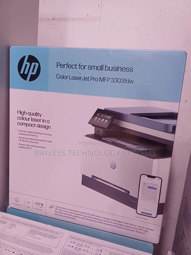 Hp Color Laserjet MFP M3303fdw Wireless Printers photo 2