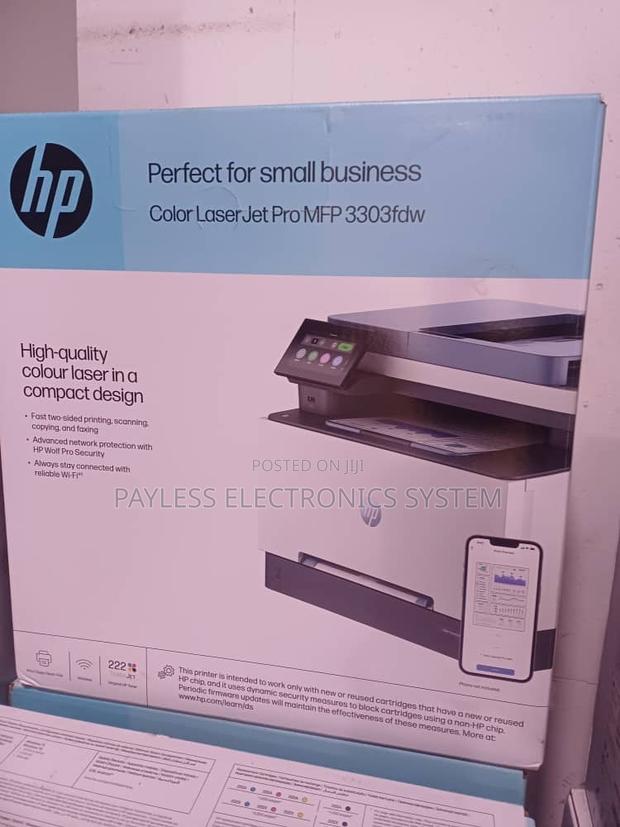 Hp Color Laserjet Pro MFP 3303fdw Wireless Printers photo 2