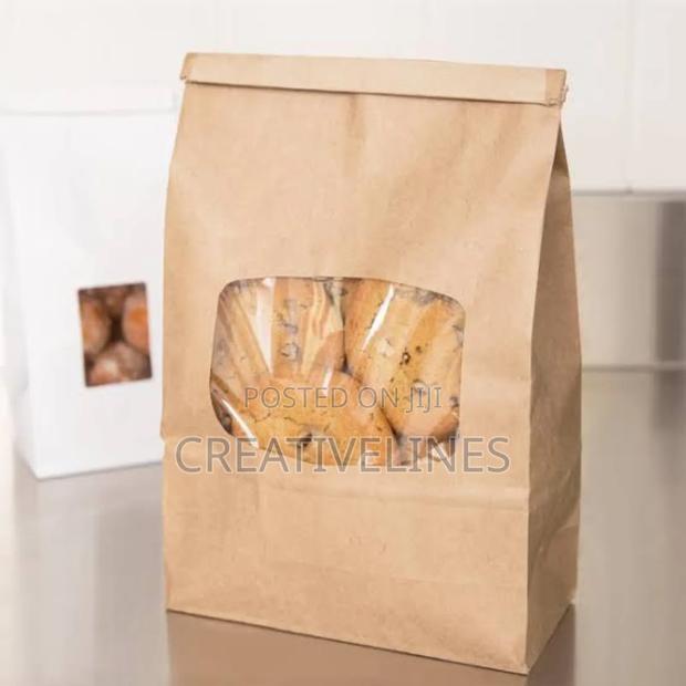 Brown Paperbag With With Windows · Photo 2