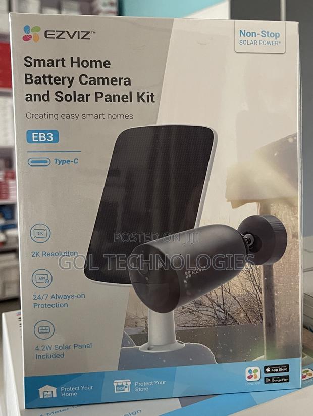 Solar Wifi Camera Ezviz Smart Home Battery Camera Eb3 · Photo 4