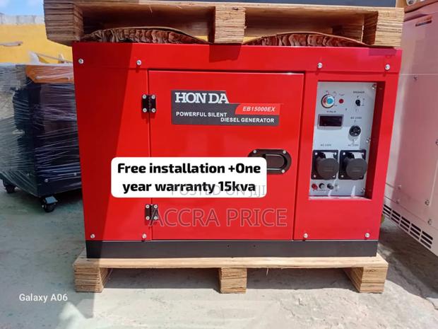 Sparkling Genset for Sale Honda 15kva Diesel Remote Control · Photo 1