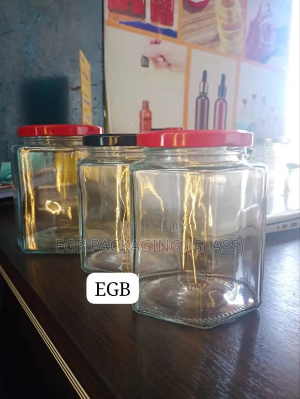 Glass Bottle for Honey and Shito · Photo 1