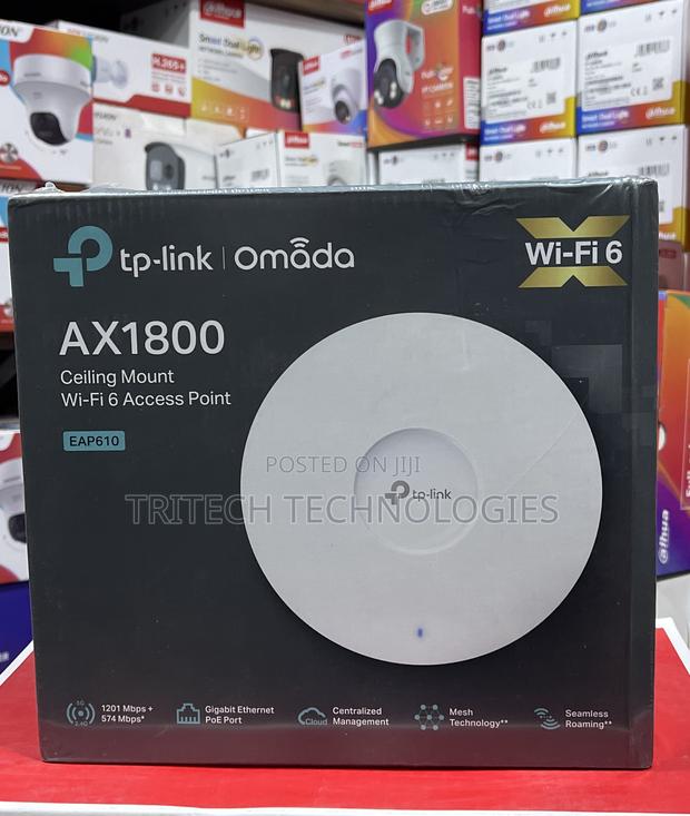 Tp-Link Eap610-Indoor Wi-Fi 6 Ax1800 Ceiling Access Point · Photo 1