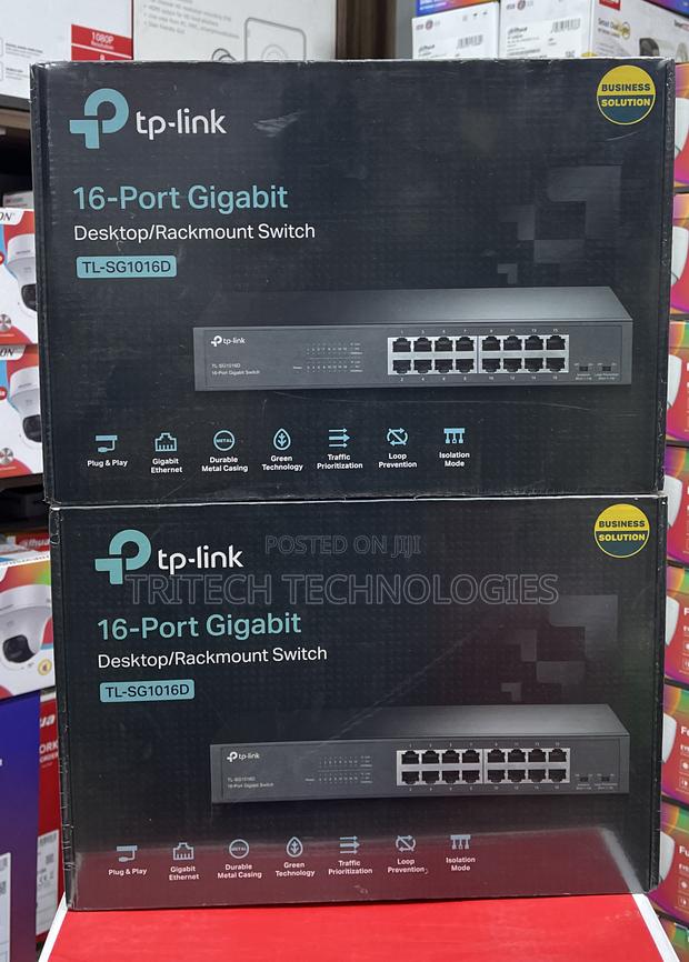 Tp-Link 16-Port Gigabit Desktop/ Rackmount Switch · Photo 3
