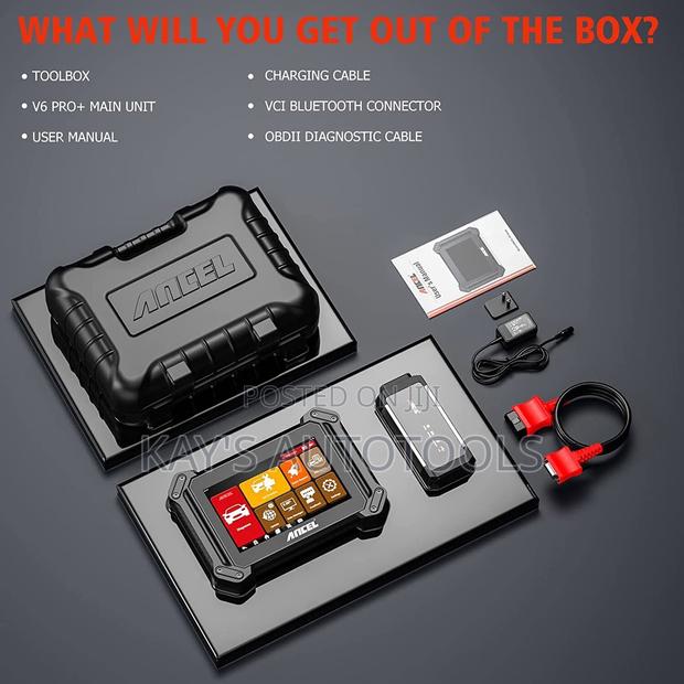 Ancel V6 Pro Advanced Car Diagnostics and Programming Tool photo 3
