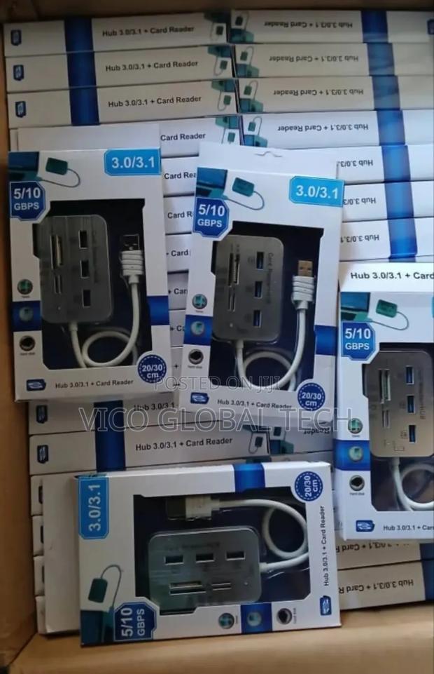Usb 3.0/3.1 Card Reader+Hub · Photo 1