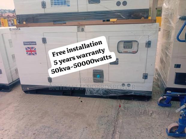 50kva Silent Diesel Generator With All Copper Alternator · Photo 1