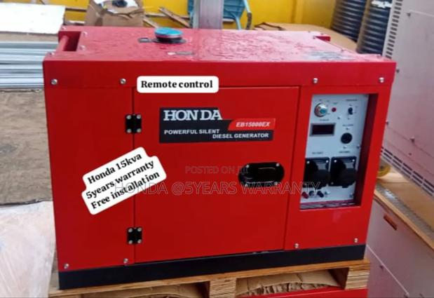 Welcome to Our Generator Stores Honda 15kva 15000wax Silent · Photo 1