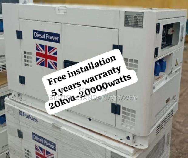 Noise Suppressed 20kva Silent Diesel Generator · Photo 1