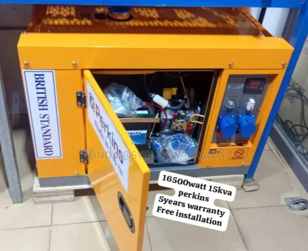 Solution of Power Outages Perkins 15kva 16500watt Silent · Photo 1