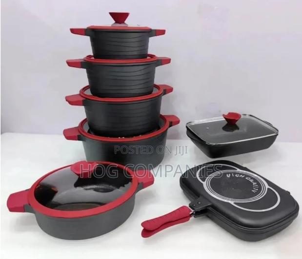 14pcs Set Nonstick Cookware and Pans and Glass Lid · Photo 4