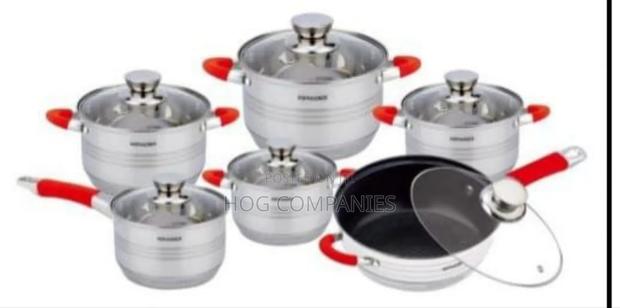Kitchen Cookware Sets, Stainless Steel Nonstick With Lids · Photo 4