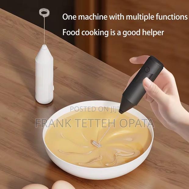 Handheld Milk Electric Coffe and Foam Maker Egg Beater Whisk photo 3
