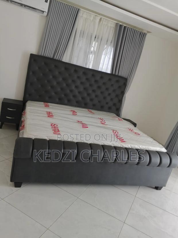 King Size Bed and Bed Frame With Side Drawers · Photo 2