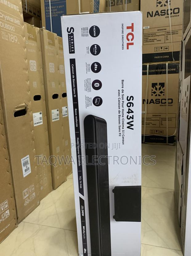 TCL 240w -S643w -3.1ch Sound Bar · Photo 2