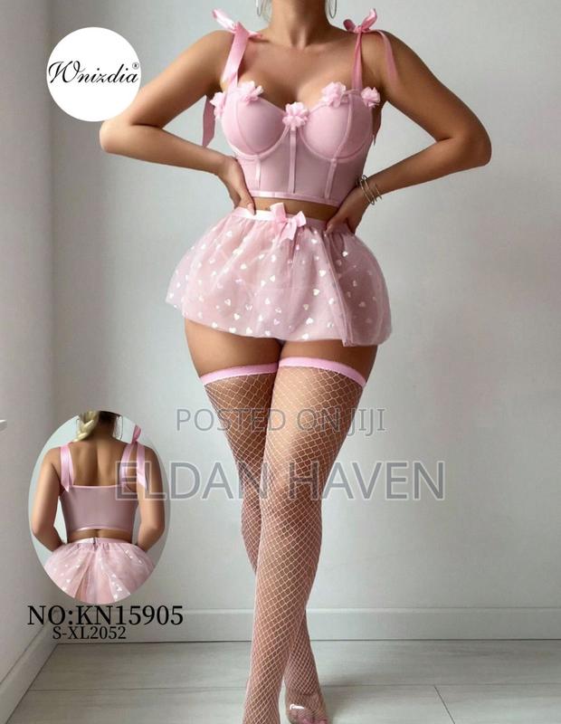 Night Wear With Stockings