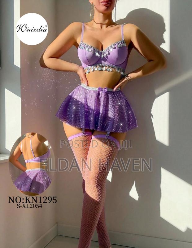 Night Wear With Stockings