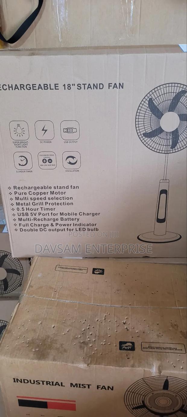 Rechargeble 18 Inches Fan · Photo 4
