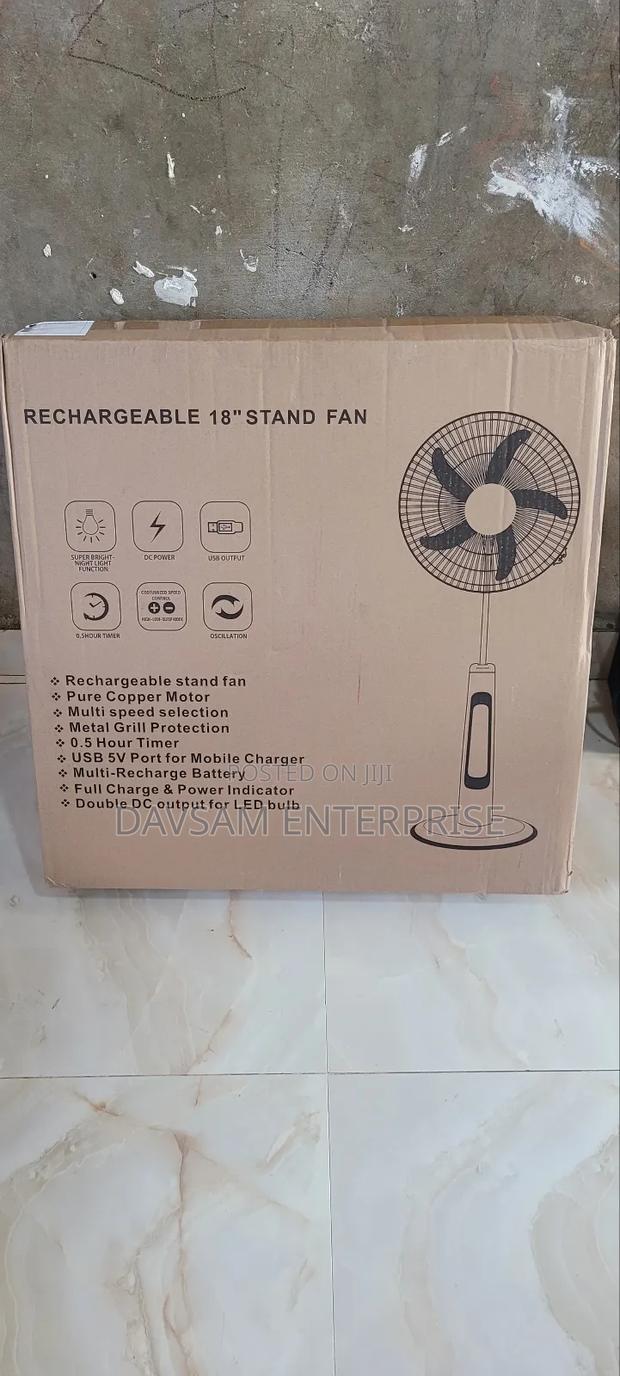 Rechargeble 18 Inches Fan · Photo 3