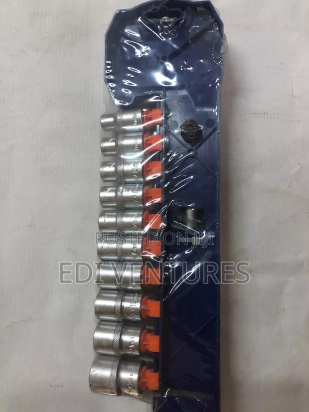 Wadfow 12 PCS 1⁄2" Sockets Set photo 3