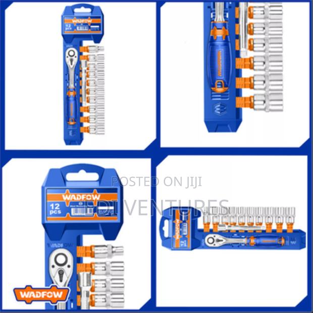 Wadfow 12 PCS 1⁄2" Sockets Set photo 2