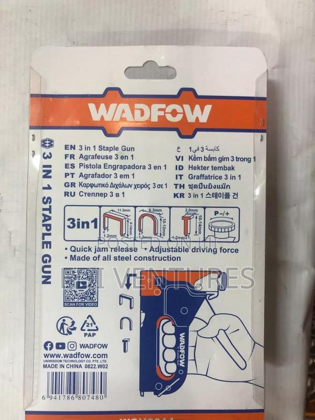 Wadfow 3 in 1 Staple Gun photo 2