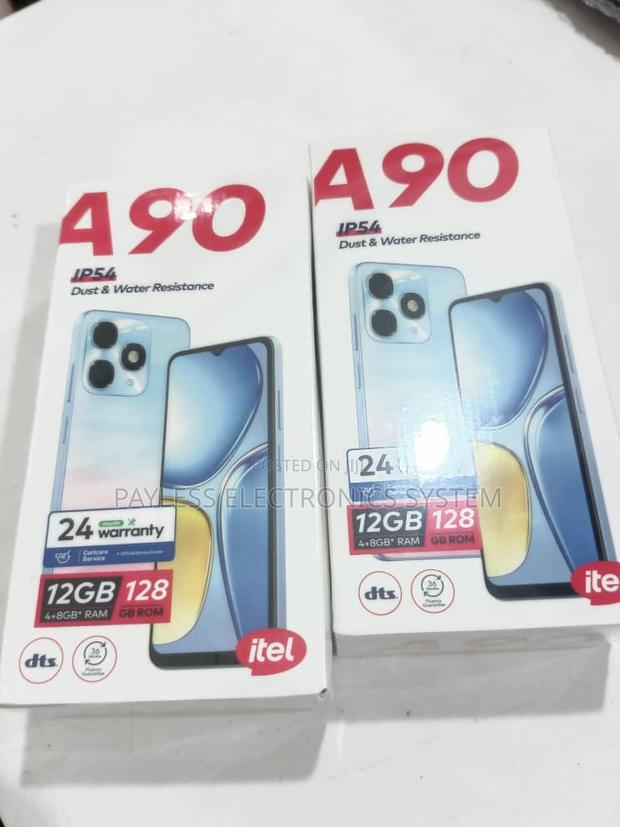 New Itel A90 128 GB