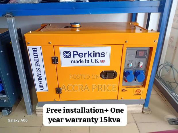 Illuminate Life With Perkins 15kva Diesel Power Generator · Photo 1