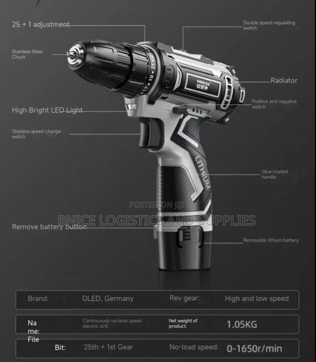 Screwdriver and Drill Toolbox (Rechargeable ) photo 9