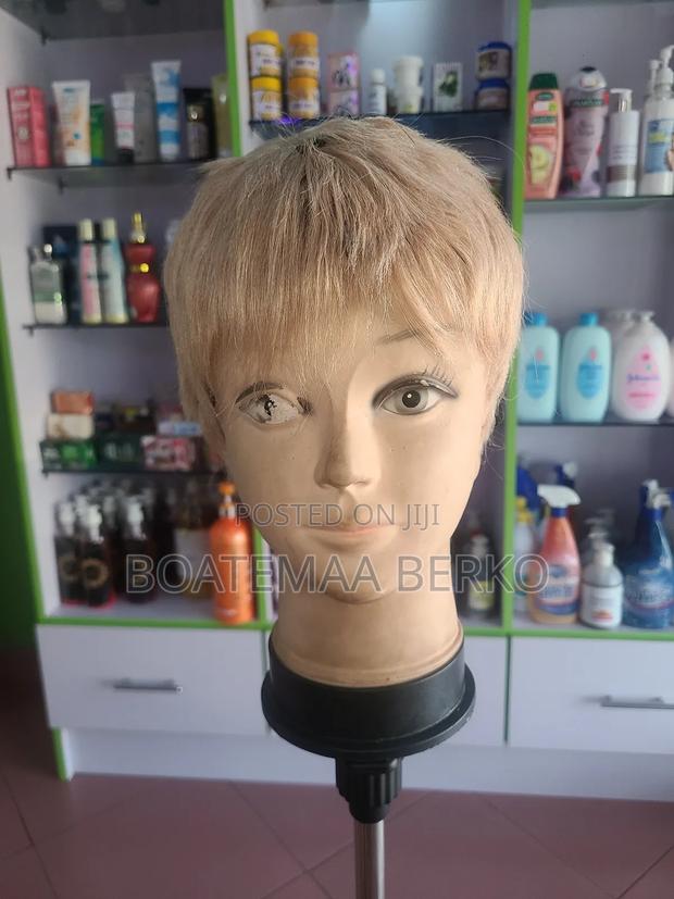 Blonde Pixie Wig Cap photo 2