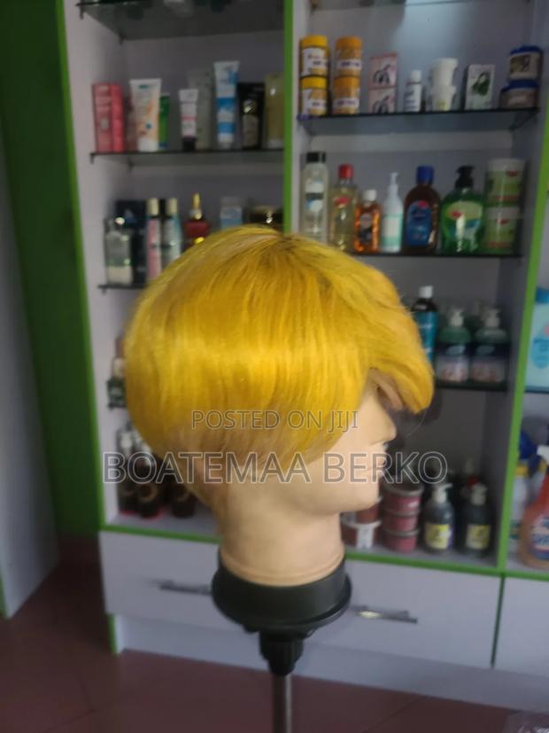 Golden Blonde Pixie Cut Wig photo 3