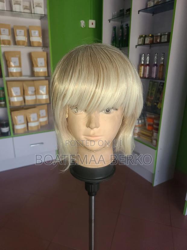 Bob French Cut Blonde Pixie Wig