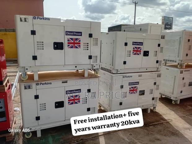 20kva Safe and Sound Operational Generator Perkins 20kva · Photo 1