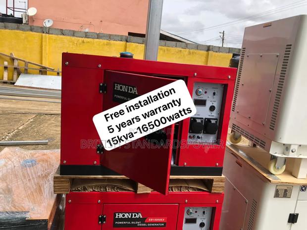 Keyless Entry Start Up 15kva Silent Diesel Genset · Photo 1