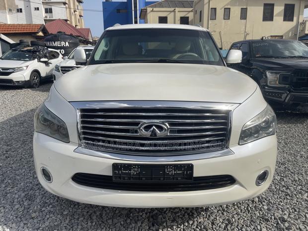 Infiniti QX56 2011 White