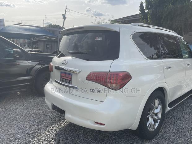 Infiniti QX56 2011 White