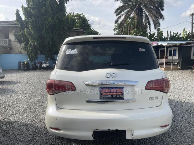 Infiniti QX56 2011 White