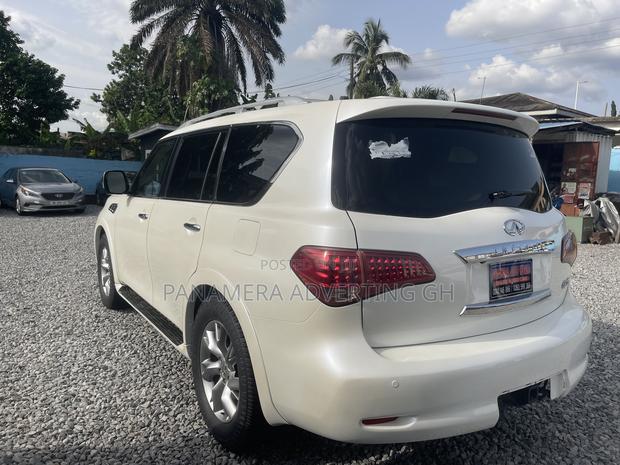 Infiniti QX56 2011 White