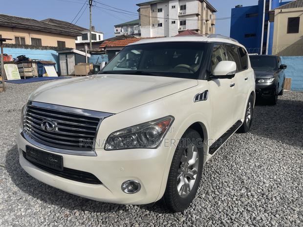 Infiniti QX56 2011 White