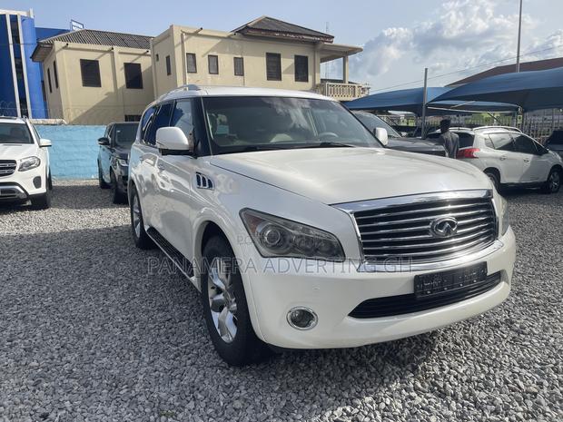 Infiniti QX56 2011 White