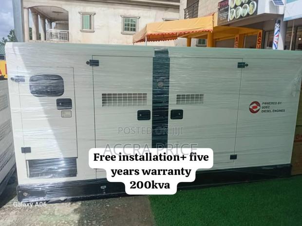 200kva Safe and Sound Operational Generator Perkins 200kva · Photo 1