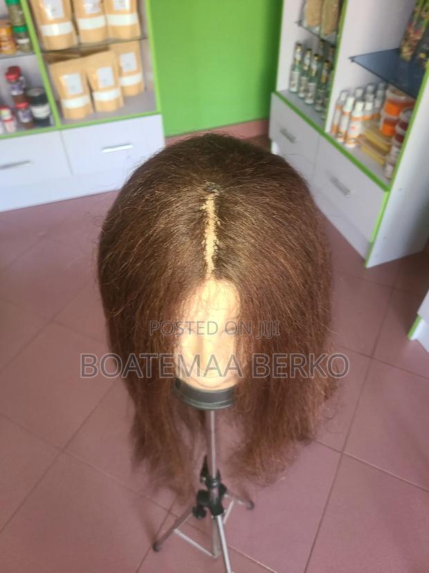 Natural Human Hair Wig photo 2