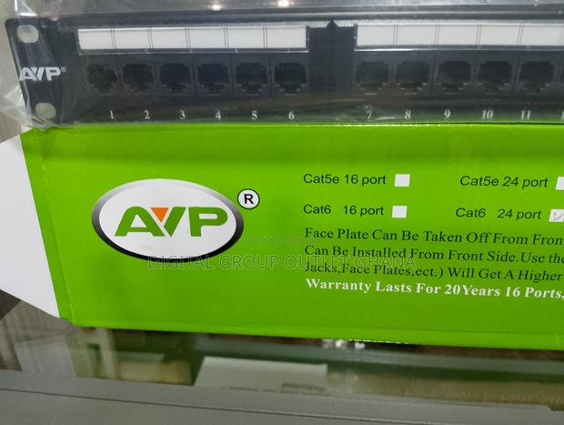 24 Port Cat6 Full-Loaded Patch Panel · Photo 4