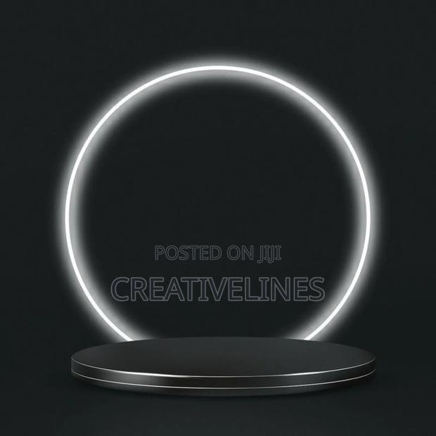 Mirror With 3d Lights · Photo 4