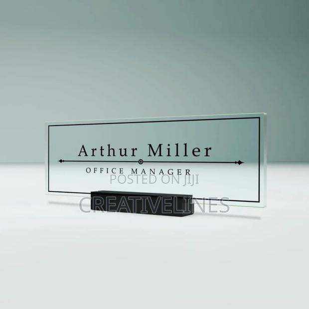 Office Name Plate Signage · Photo 4